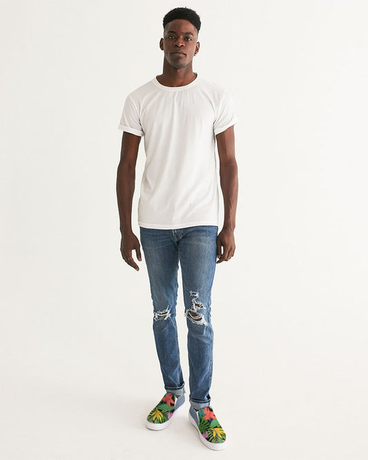 Feelin Tropical Chambray Men's Slip-On Canvas Shoe