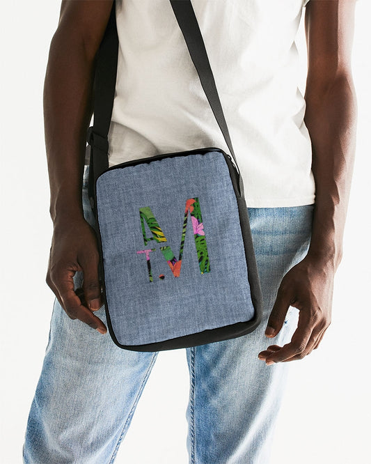 Feelin Tropical Chambray Messenger Pouch