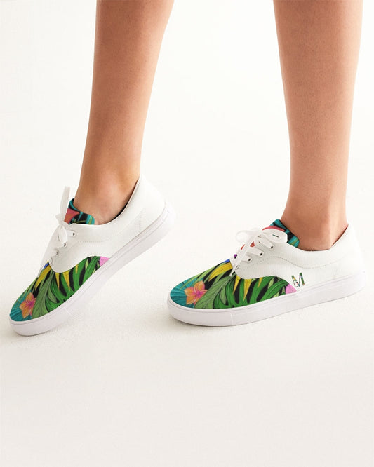 Feelin Tropical Collection Women's Lace Up Canvas Shoe