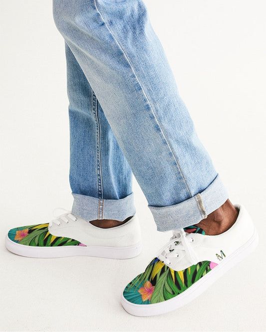 Feelin Tropical Collection Men's Lace Up Canvas Shoe