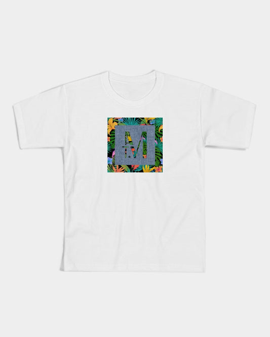 Feelin Tropical Chambray Kids Graphic Tee