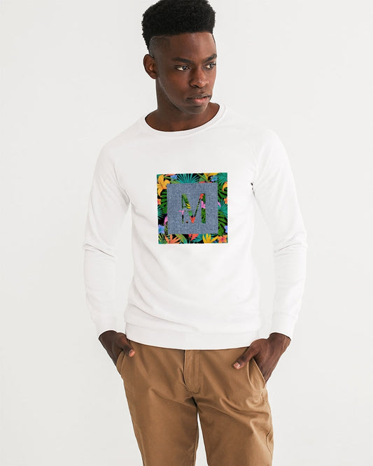 Feelin Tropical Chambray Men's Graphic Sweatshirt
