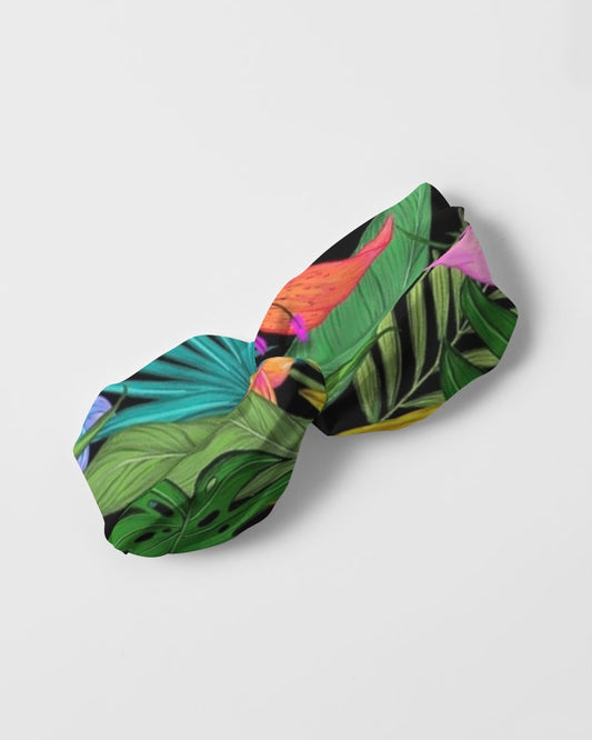 Feelin Tropical Chambray Twist Knot Headband Set