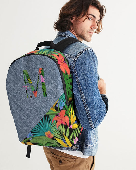 Feelin Tropical Chambray Large Backpack