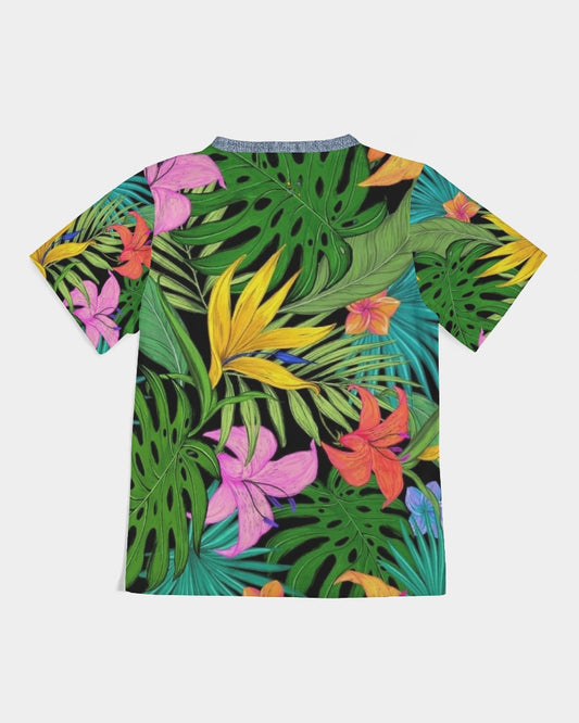 Feelin Tropical Chambray Kids Tee